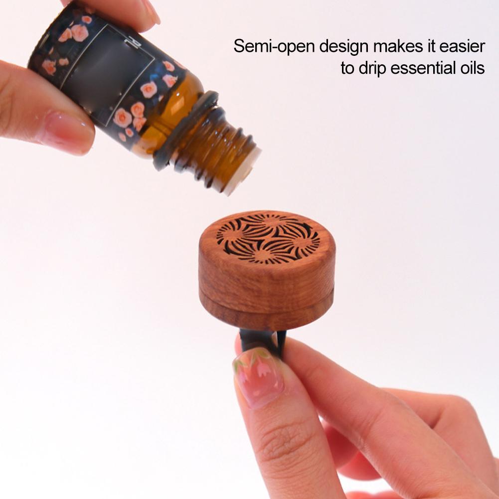 Perfume Fragrance Outlet - 1PC Car Mounted Fragrance Wood Diffuser
