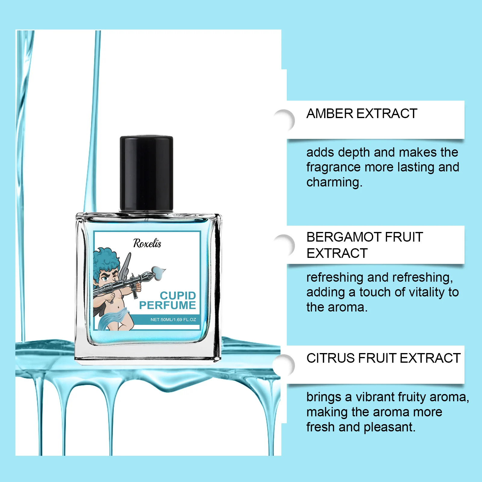 Cupid Charm Perfume Cologne Fr - огляд і ціна Perfume Fragrance Enhancer
