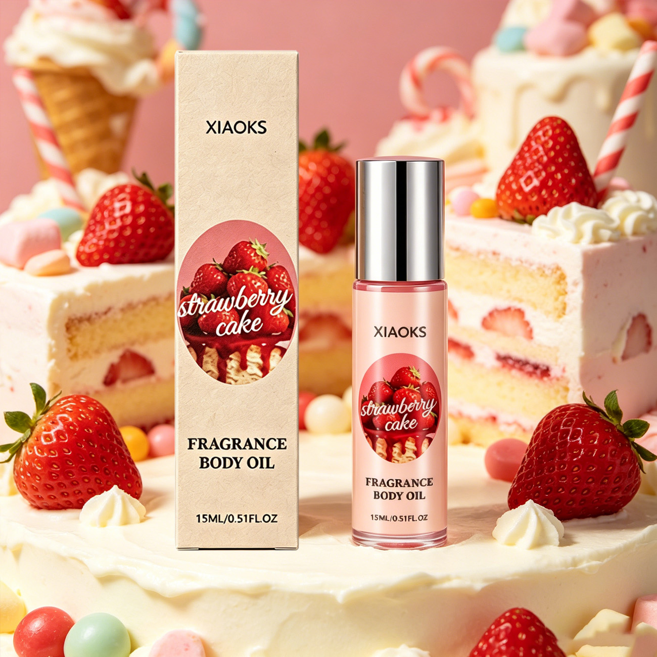1 Bottle of Strawberry Cake Sw - огляд і ціна Perfume Fragrance Enhancer