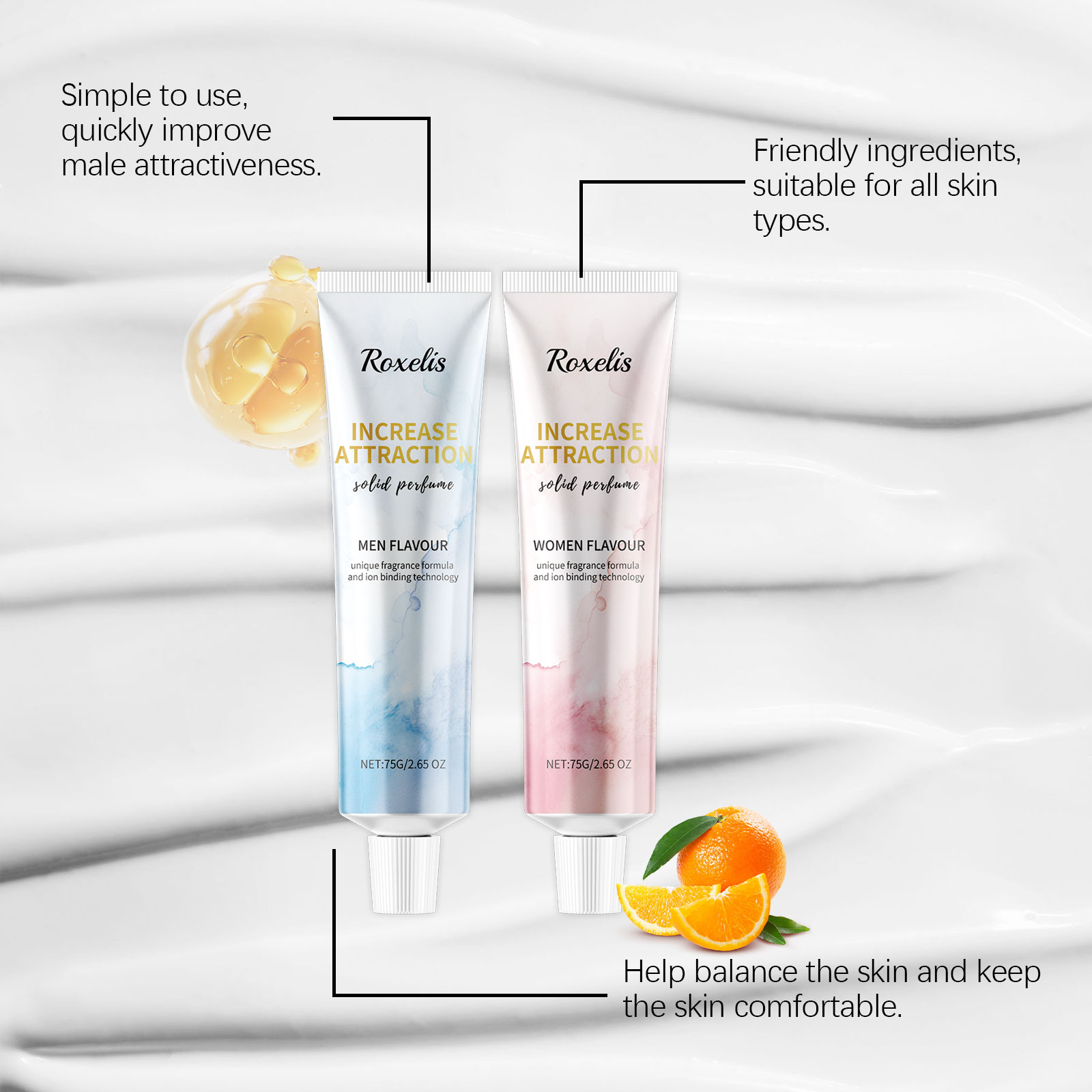 75g Woody Citrus Perfume Stick - огляд і ціна Perfume Fragrance Enhancer