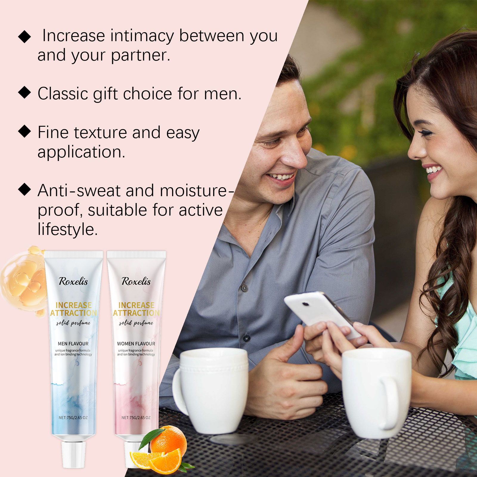 75g Woody Citrus Perfume Stick - огляд і ціна Perfume Fragrance Enhancer