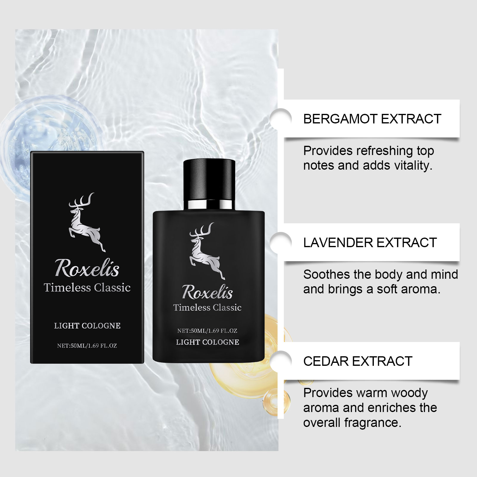 Charm Classic Cologne For Men  - огляд і ціна Perfume For Fragrance