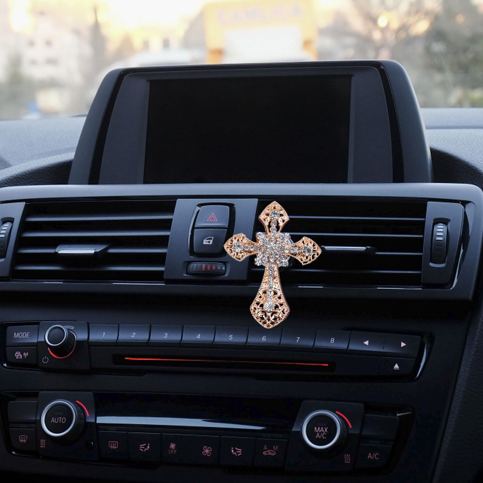 Inlaid diamond cross style car - огляд і ціна Perfume Fragrance Outlet