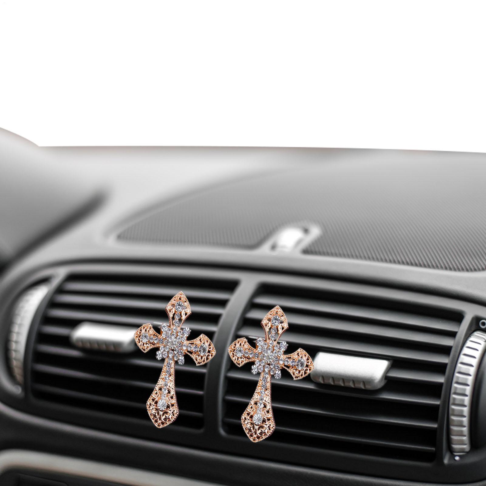 Inlaid diamond cross style car - огляд і ціна Perfume Fragrance Outlet