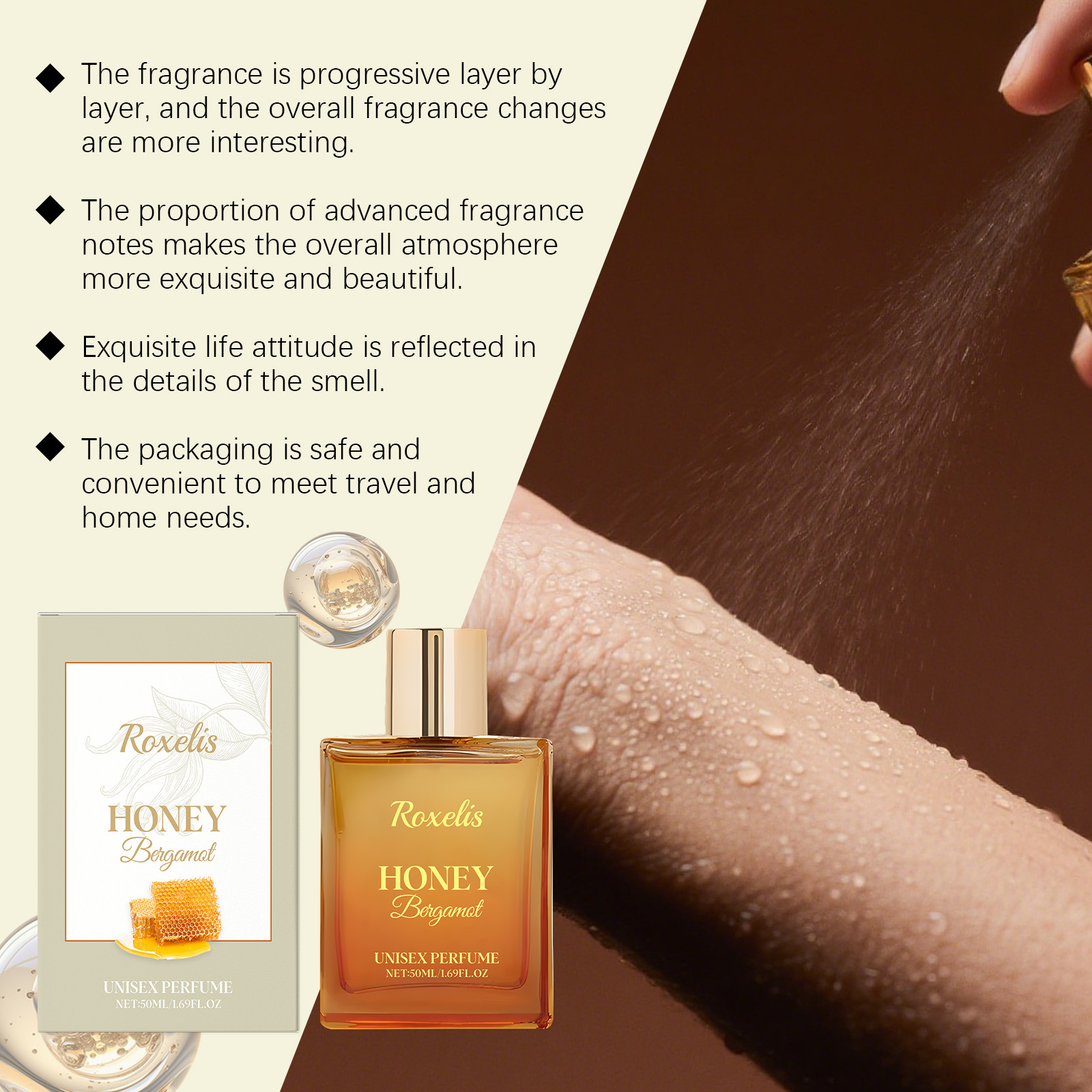 Honey Bergamot Unisex Perfume  - огляд і ціна Perfume Fragrance Enhancer